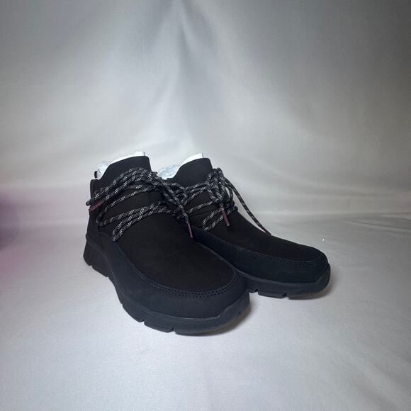 Ryka A704931 Women Black Water Resistant Lace Up Ankle Boots - Picture 3 of 6